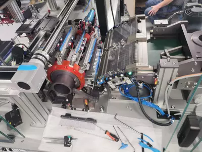 Aluminium CNC parts for automated vision inspection system