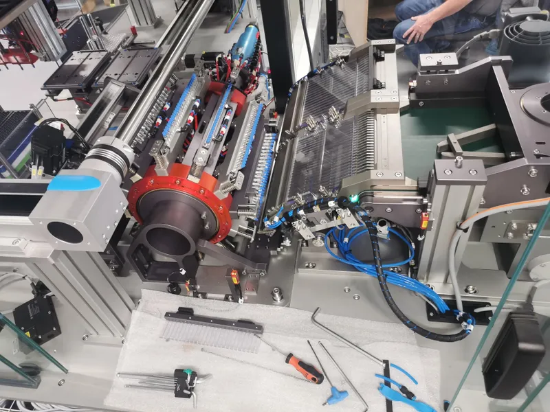 Aluminium CNC parts for automated vision inspection system