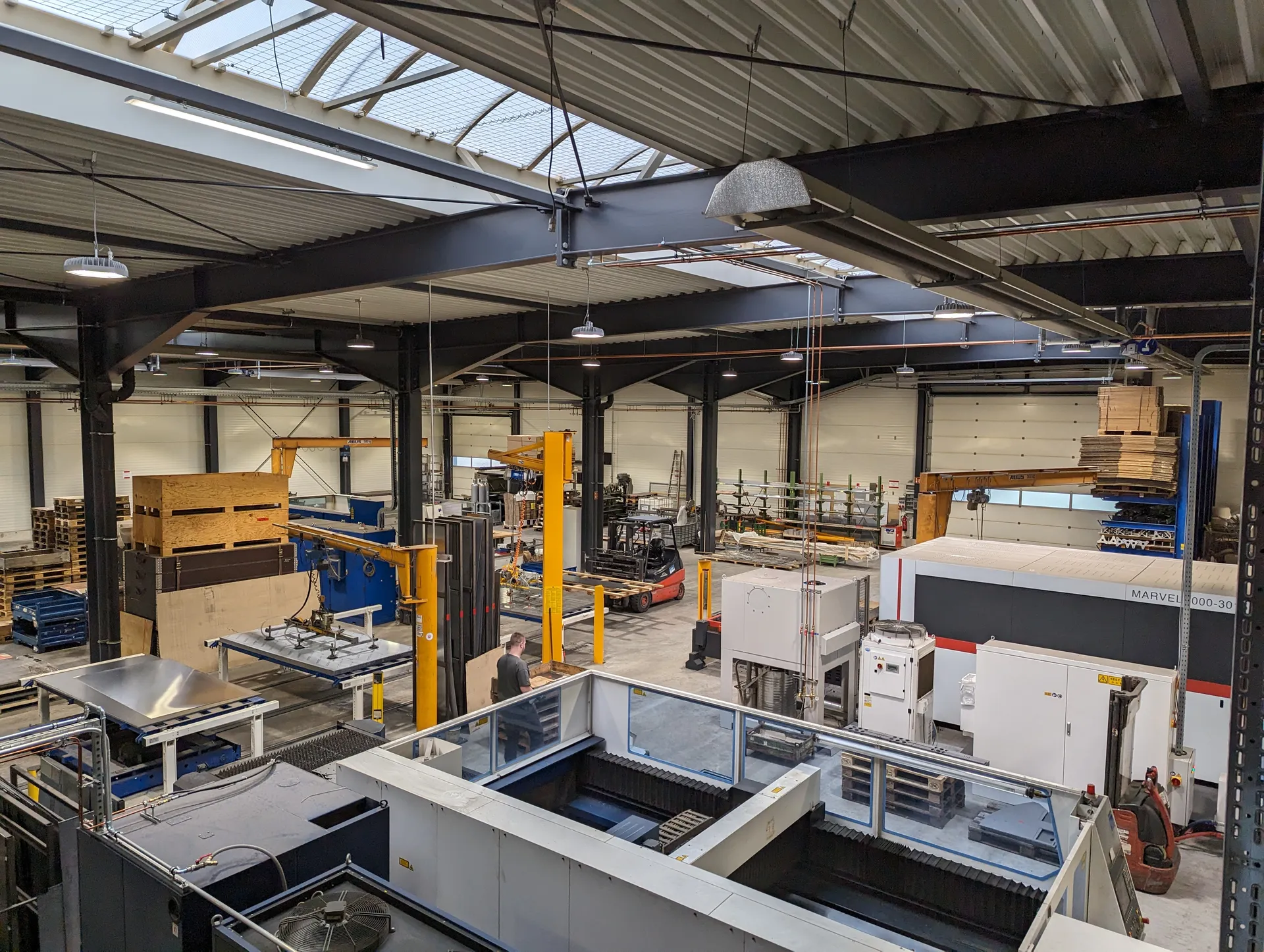 Laserproduktion