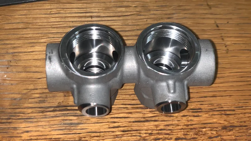 Body double valve DN20 40mm FF5