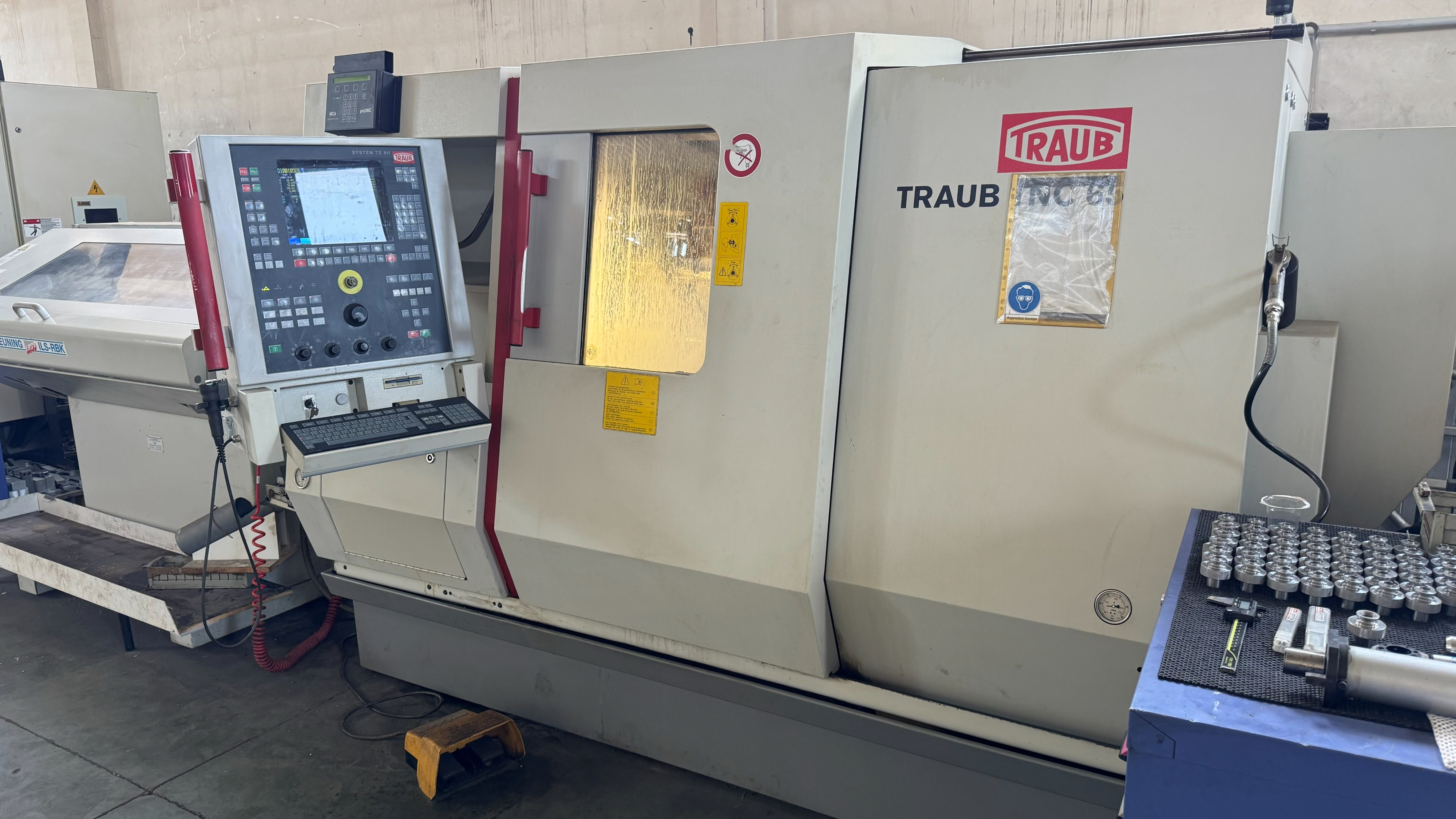 Drehmaschine Traub TNC 42/65 mit C- und Y-Achse