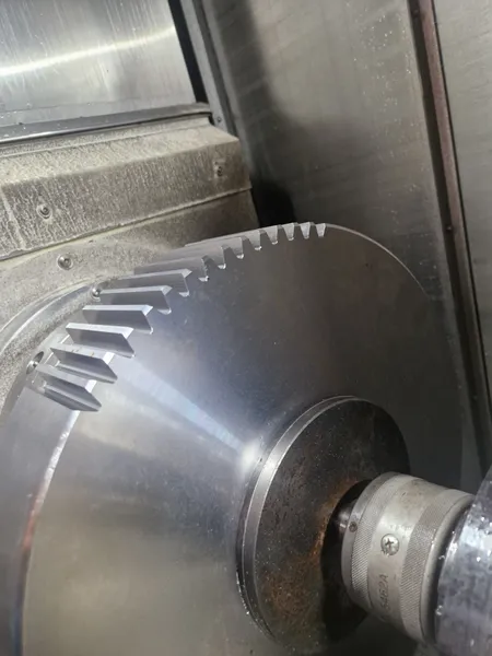 Sintering vibrator gear wheel
