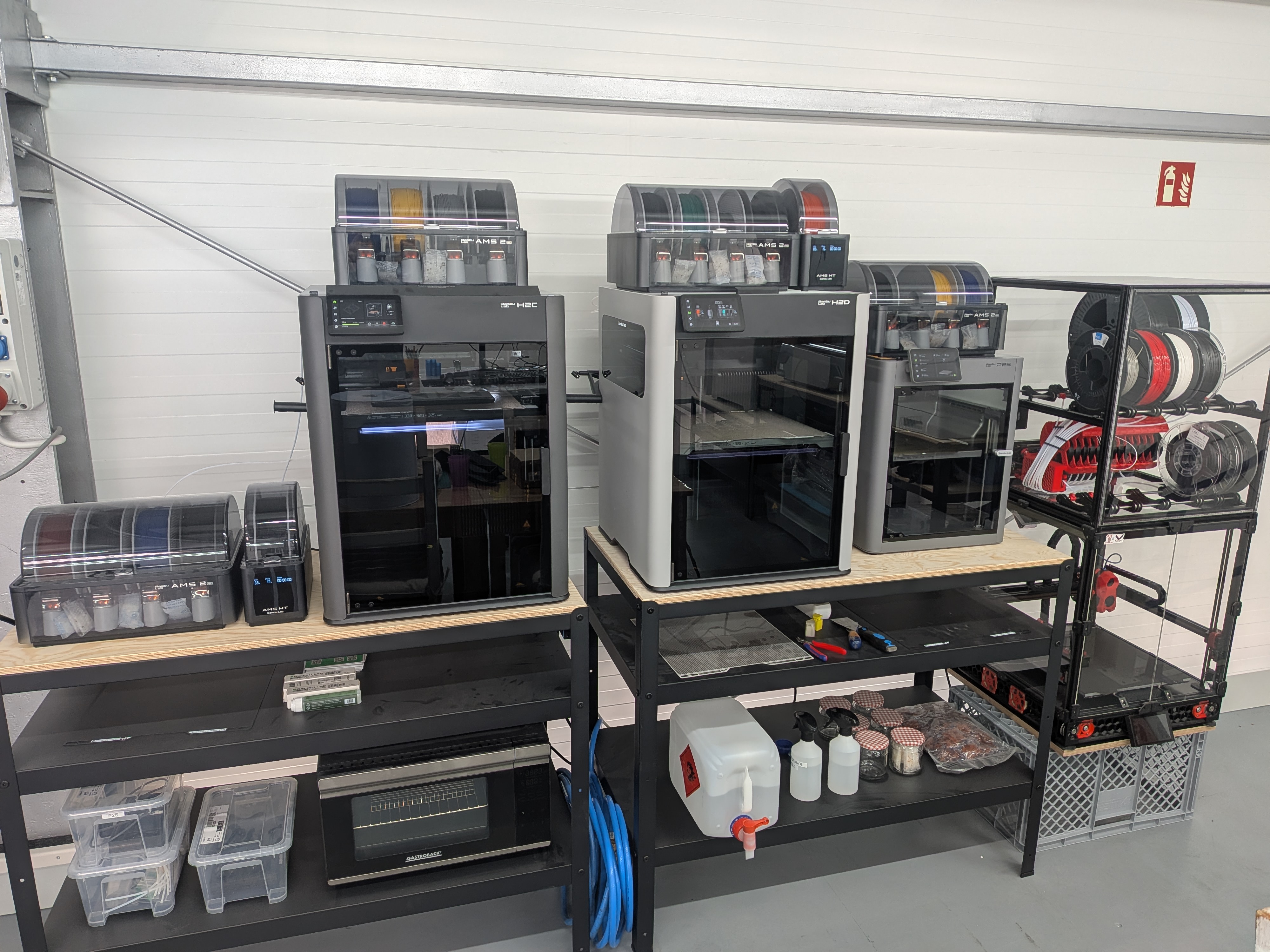 H2D, H2C, P2S, Voron 2.4
