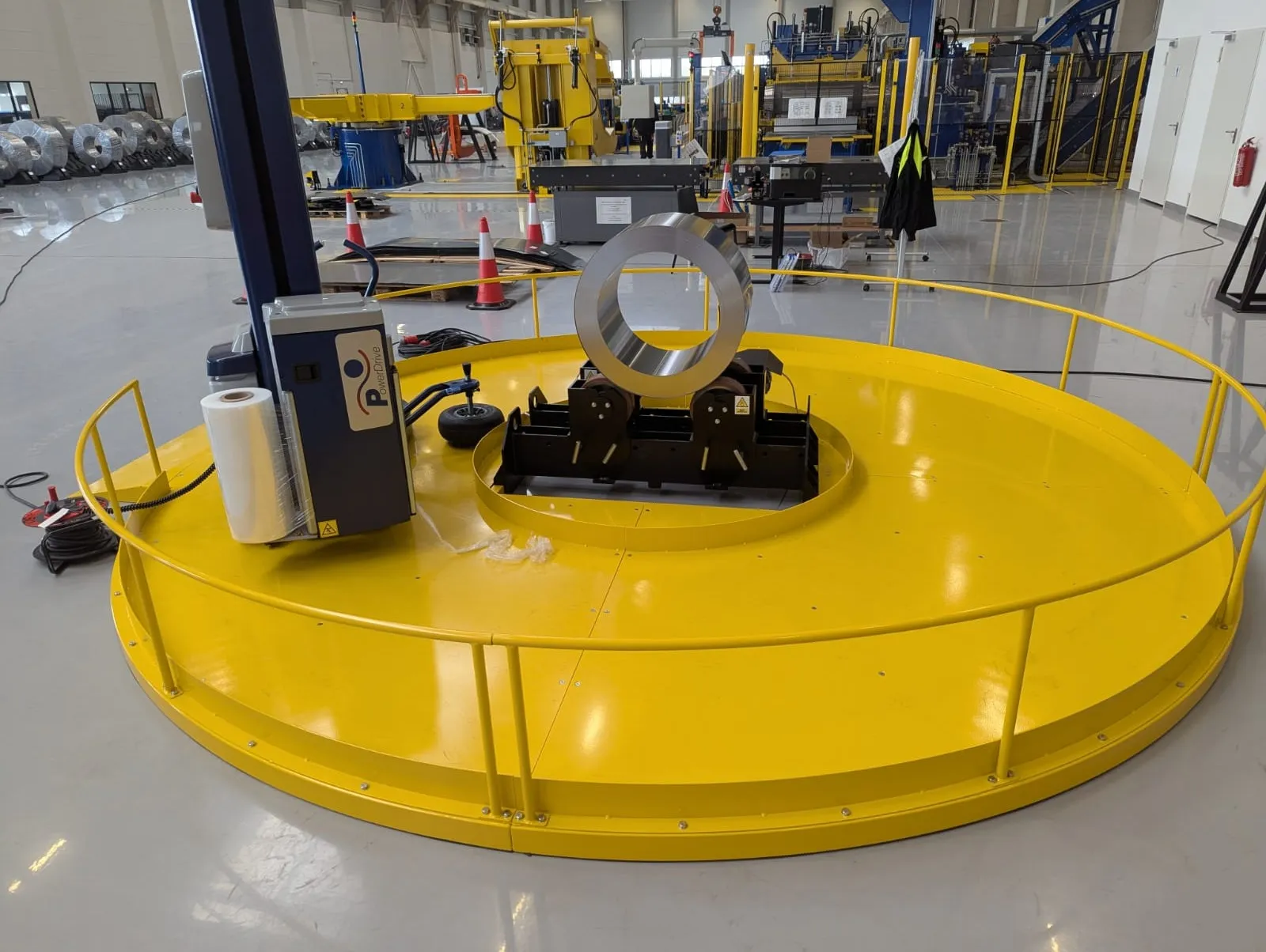 Custom designed & made packaking rotator