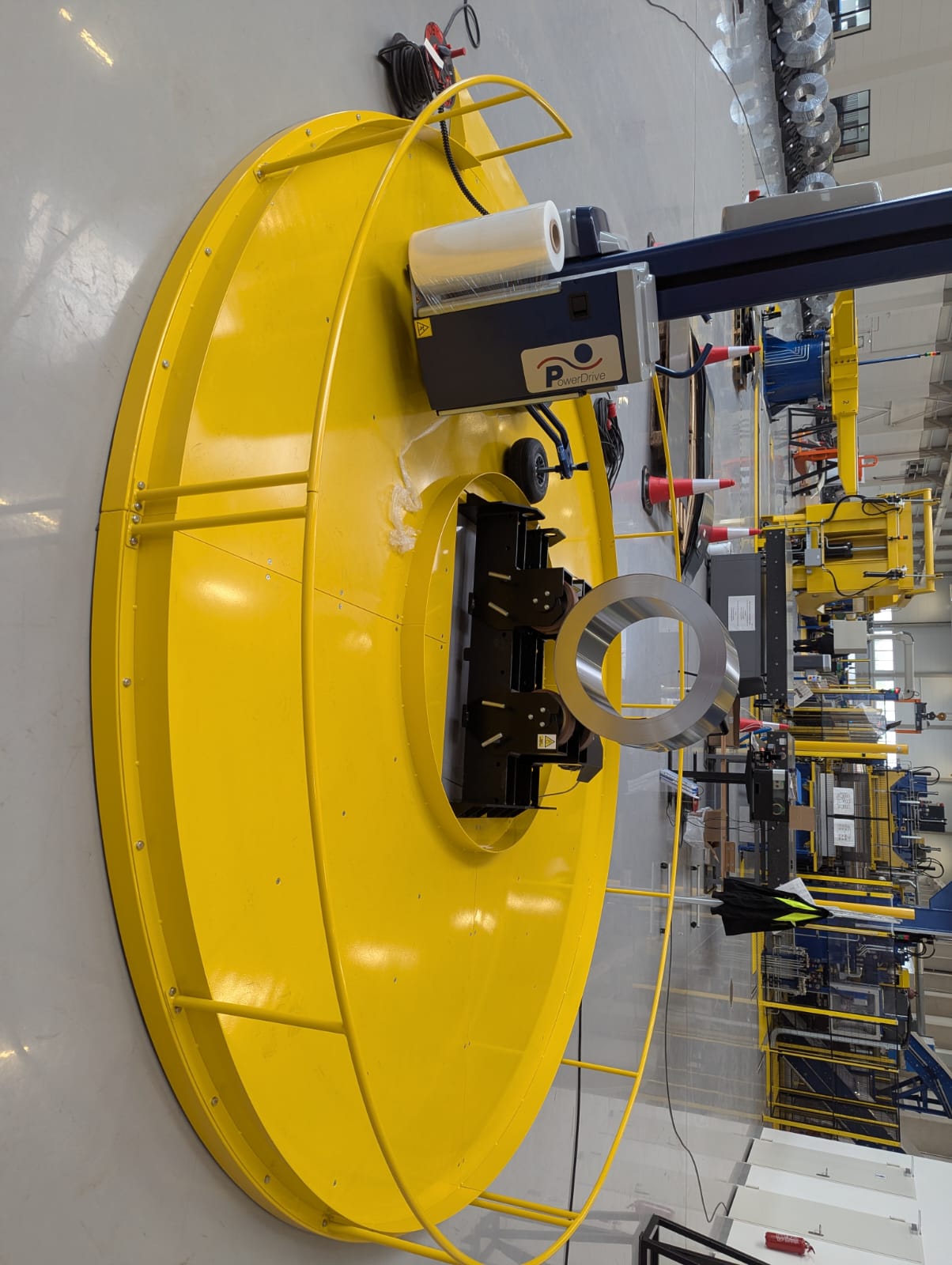 Custom designed & made packaking rotator