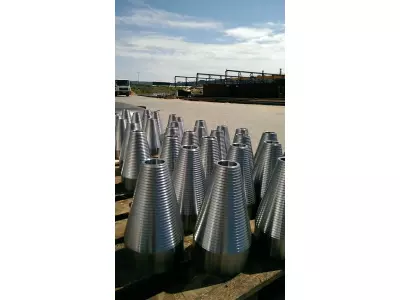 Cone for wood chipper