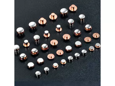 Silver electrical contacts