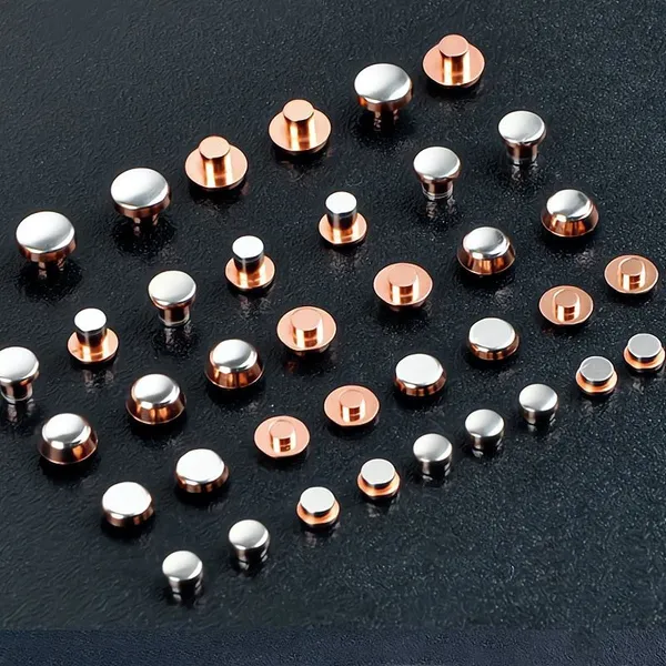 Silver electrical contacts
