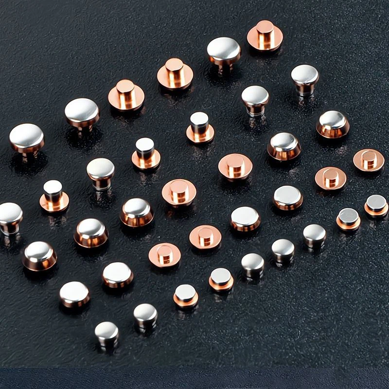 Silver electrical contacts