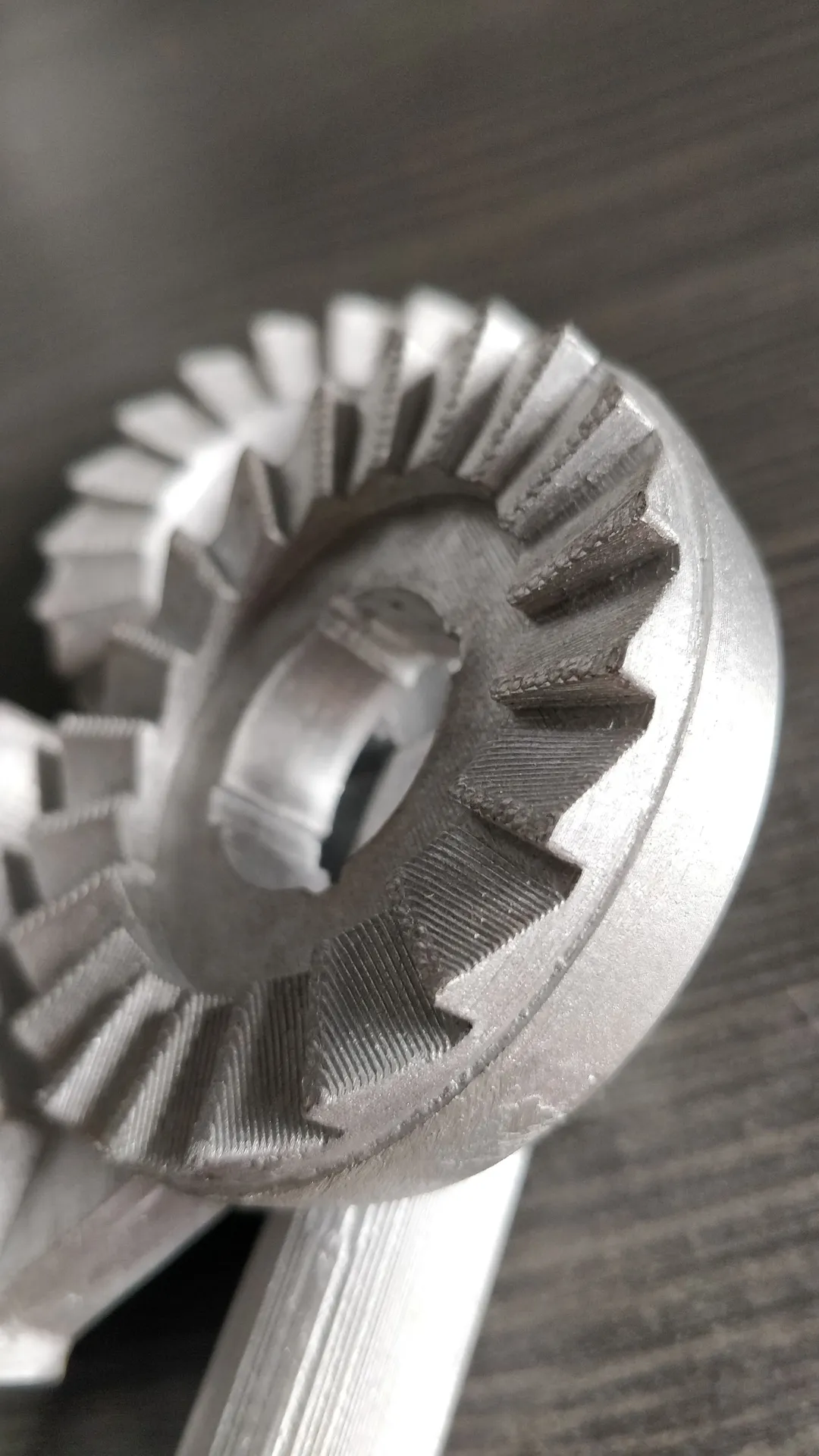 Plastic to cast aluminium conversion