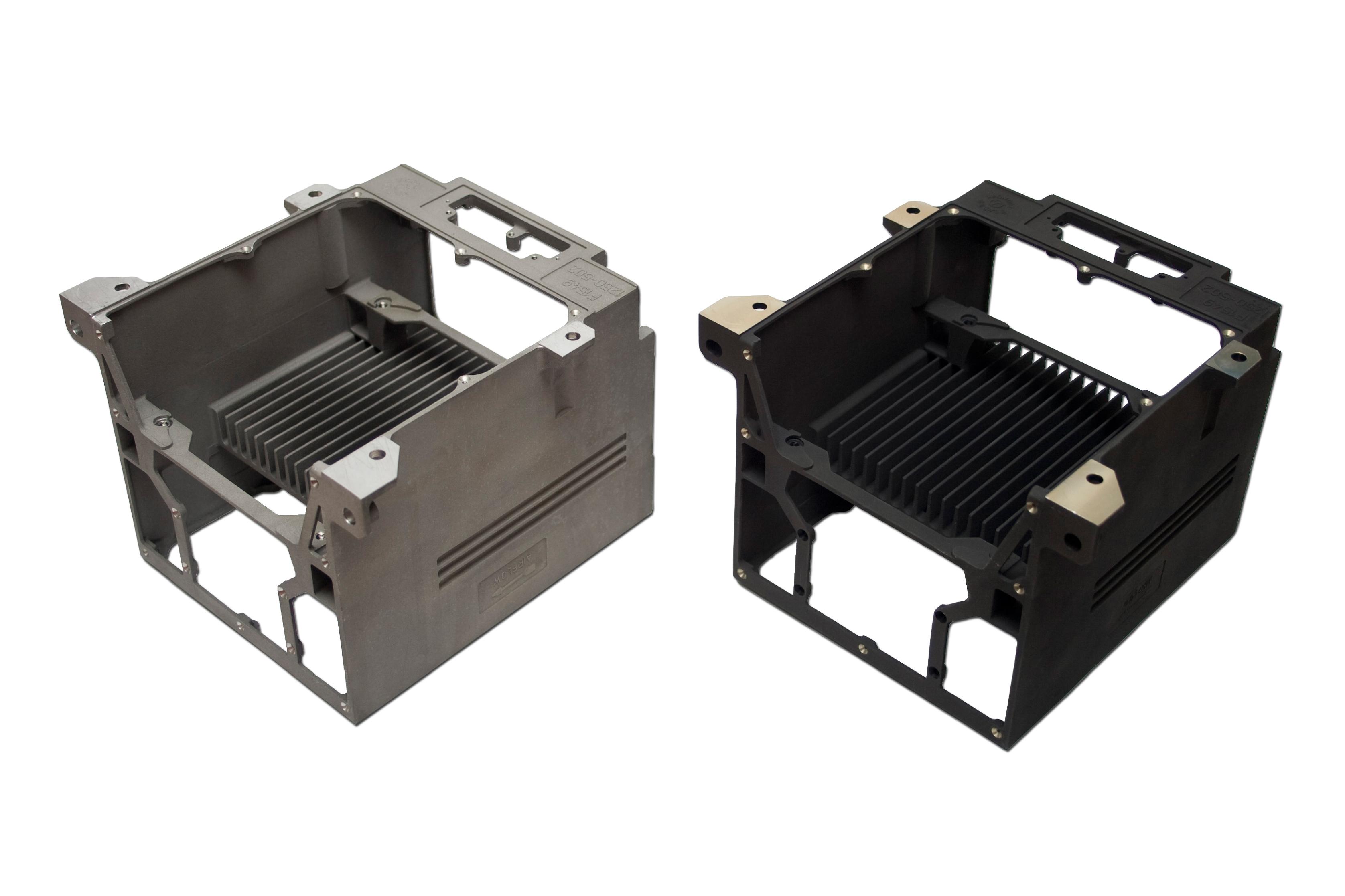 Samples of aluminium investment castings