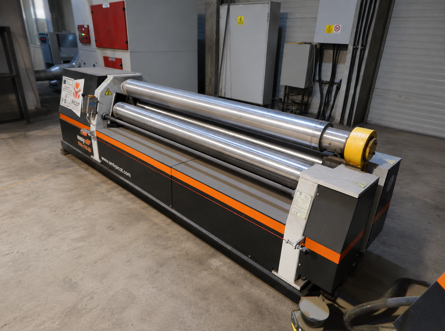 4-Roll CNC Plate Rolling Machine (Picot EasyRoll)