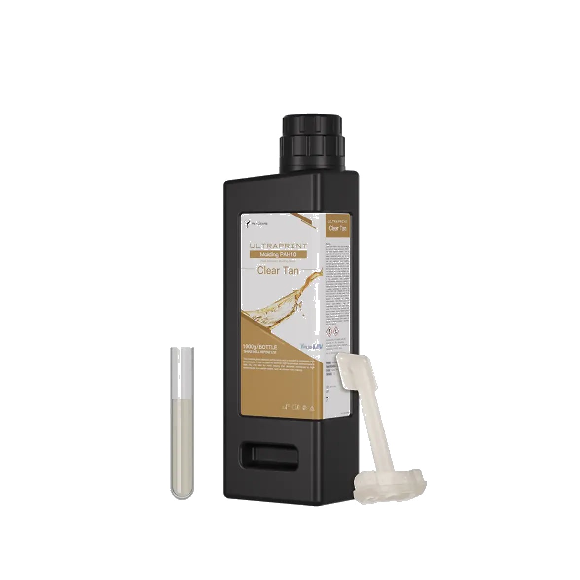 PAH10 High Temp, Clear Tan / Black