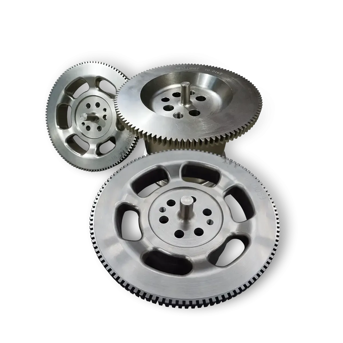 Turning part with gearing