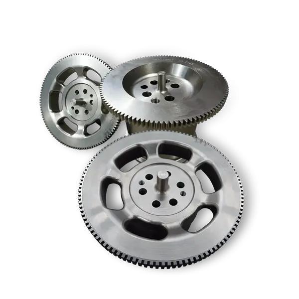 Turning part with gearing