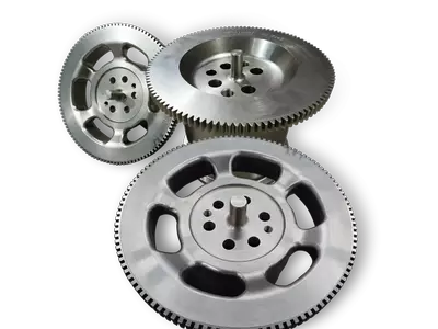 Turning part with gearing