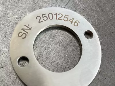 Lasergravur für die Rückverfolgung