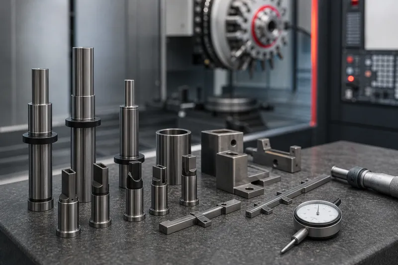 Precision CNC machined components