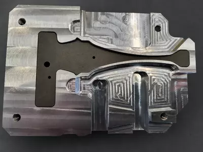 5-axis machined precision tooling component
