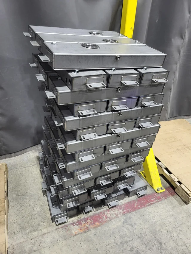 Stainless steel welded enclosure