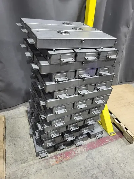 Stainless steel welded enclosure