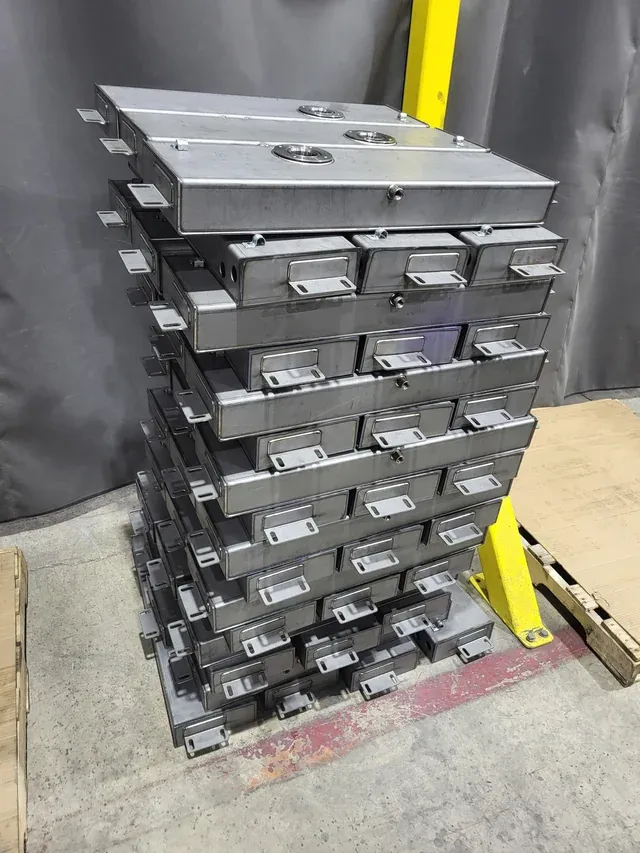 Stainless steel welded enclosure