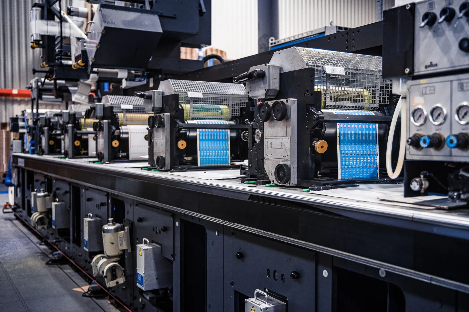 flexographic printing machine