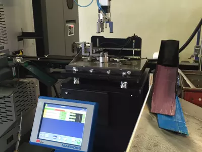 Bearing production and measuring station (custom automatization)
