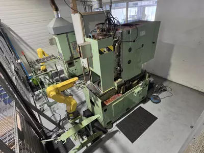 Dedicated robotic broaching macine