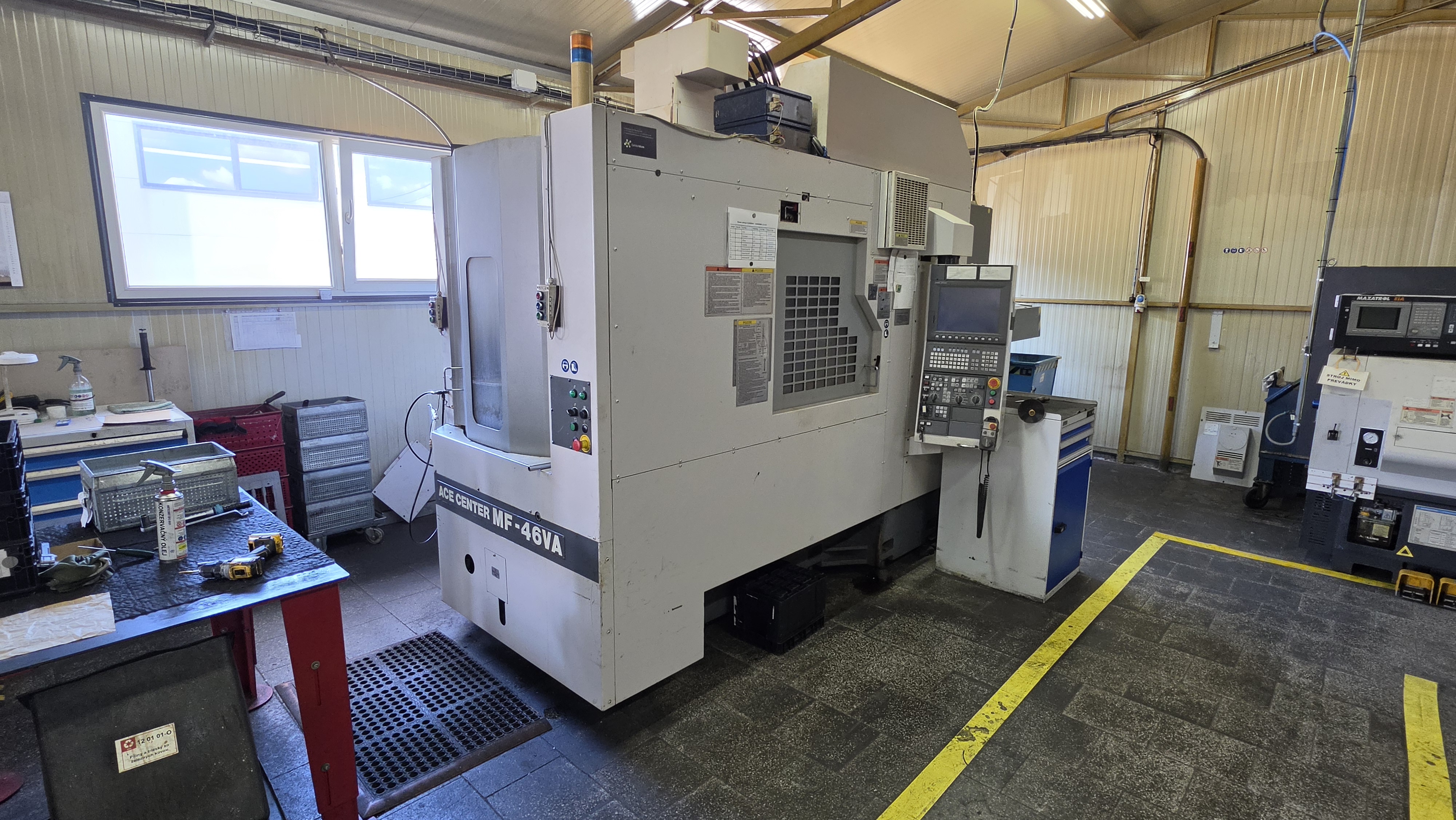 Okuma MF-46VA twin pallet
