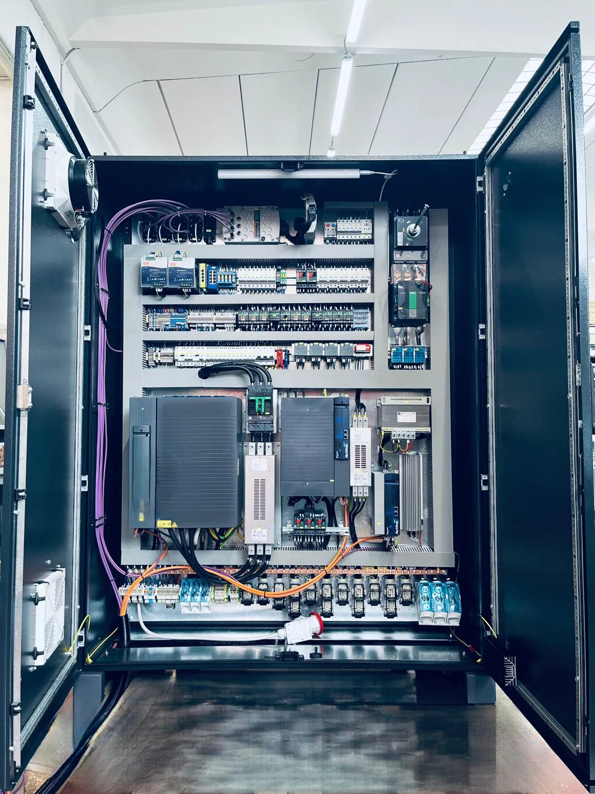 automation switchgear for cranes
