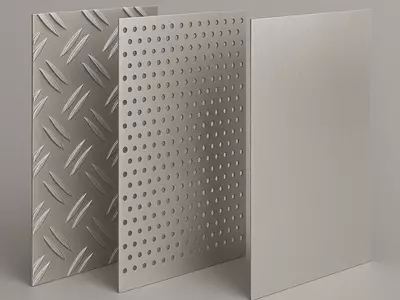 Edelstahlblech V2A ungeschliffen 1 mm