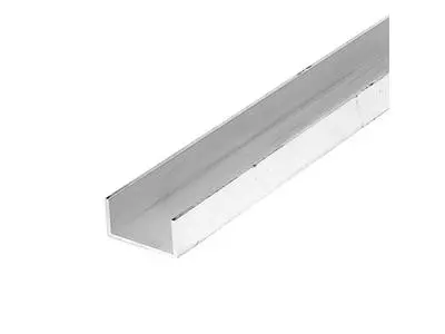 Aluminium-U-Profil 10 × 10 × 10 × 2 mm nach Maß