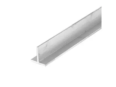 Aluminium-T-Profil 15 × 15 × 2 mm nach Maß
