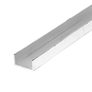 Aluminium-U-Profil 10 × 10 × 10 × 2 mm nach Maß