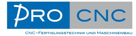 PRO CNC GmbH & Co. KG<br>CNC-Fertigungstechnik und Maschinenbau Logo