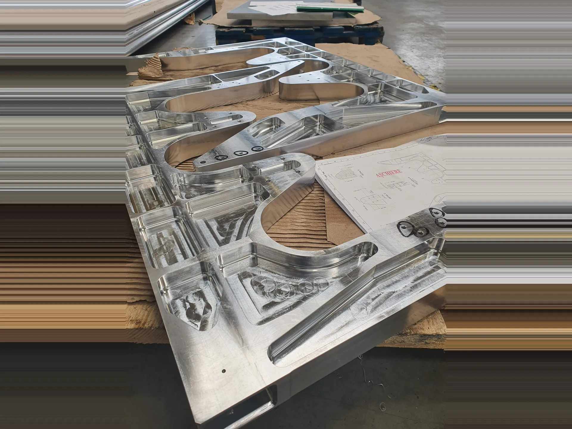 Aluminium platte