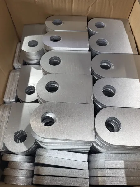 Laser-cut sheet metal parts