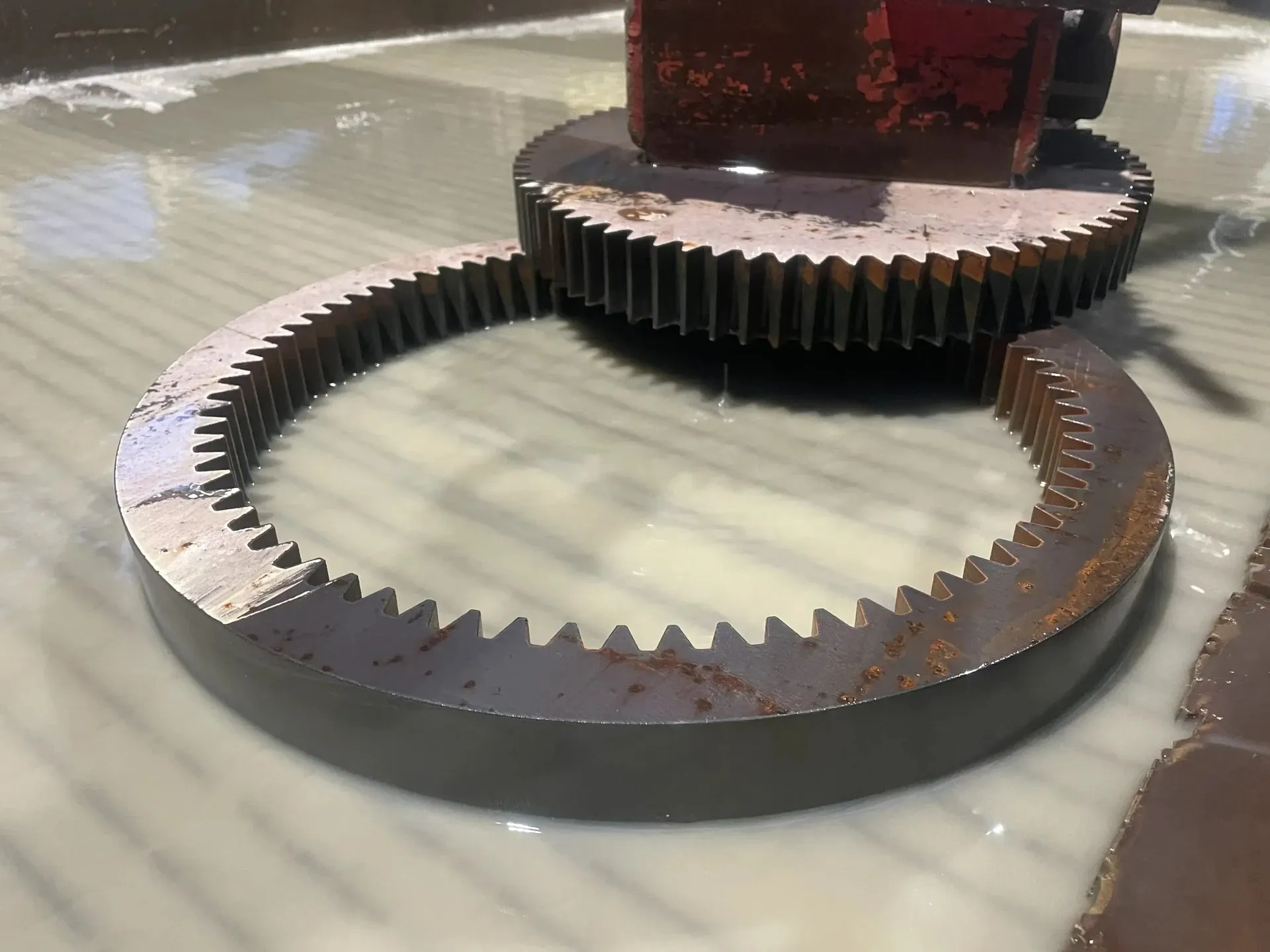 Large ring gear