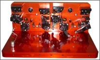 Positioning and clamping fixture for milling