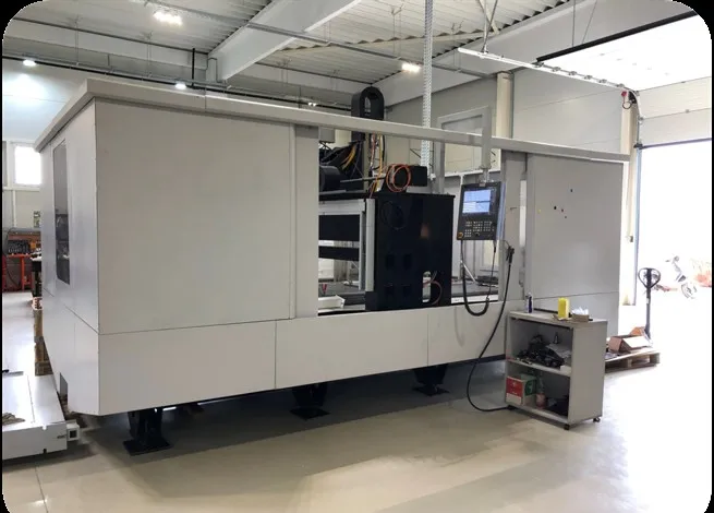 TT DNC 5000 gantry milling machine (X/Y/Z 4000/2000/400 mm)