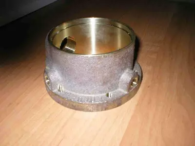 machined brass casting