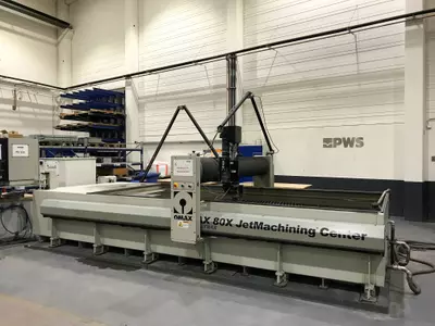 80X Wasserstrahlschneidanlage 