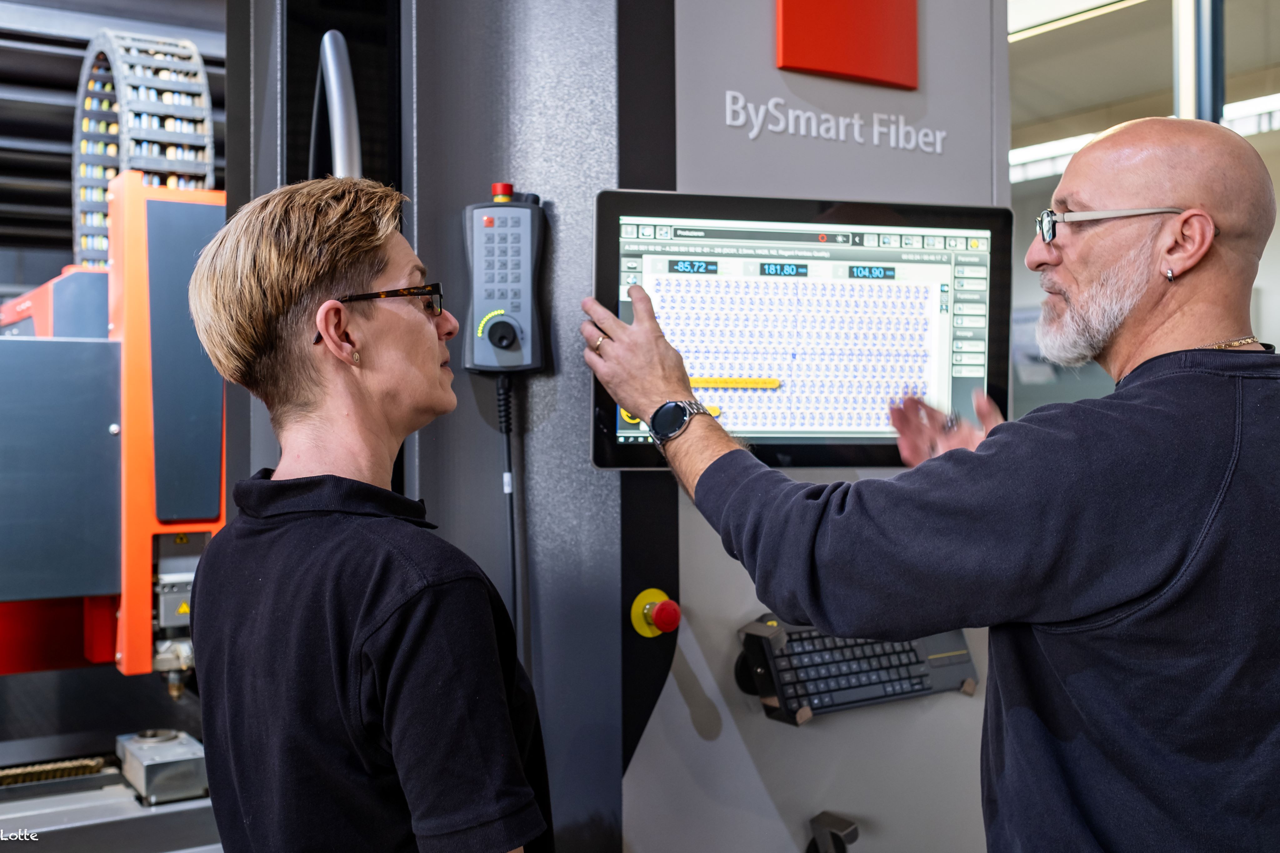 Laseranlage BySmart Fiber 4 KW