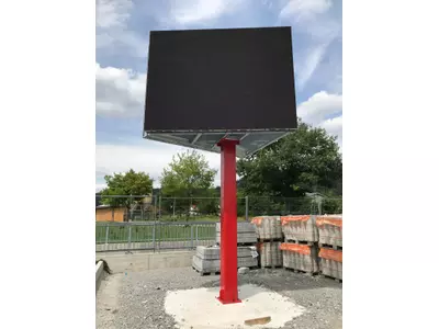 Stahlbau - Säule - verzinkt - lackiert