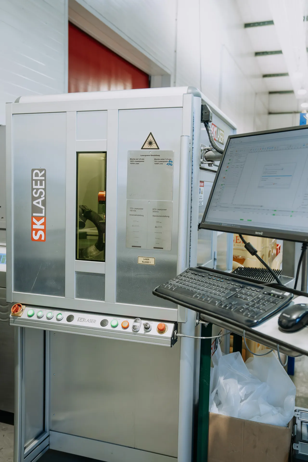 Faserlasermarkierung