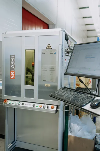 Faserlasermarkierung