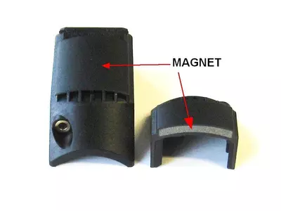 Magnethalter und Sensorgehäuse