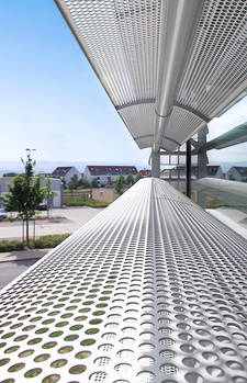 Lochbleche in der Architektur: Aussenfassaden