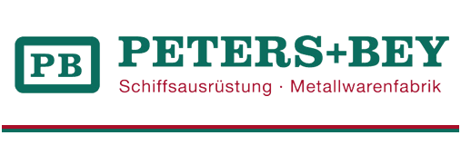 Peters & Bey GmbH<br>Schiffsausrüstung  -  Metallwarenfabrik Logo